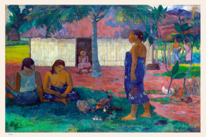 Paul Gauguin - No te aha oe riri (Por que você está com raiva?)