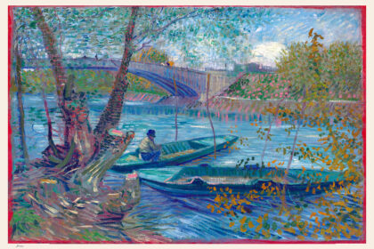 Vincent van Gogh - Pesca na Primavera, Pont de Clichy (Asnières)